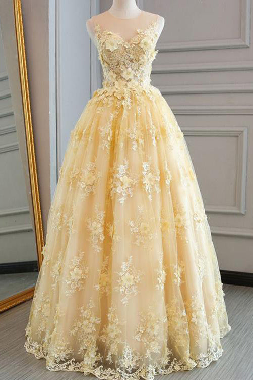 Sexy yellow prom outlet dresses